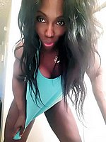 super hot ebony female bodybuilder mistress treasure in ripped contest shape